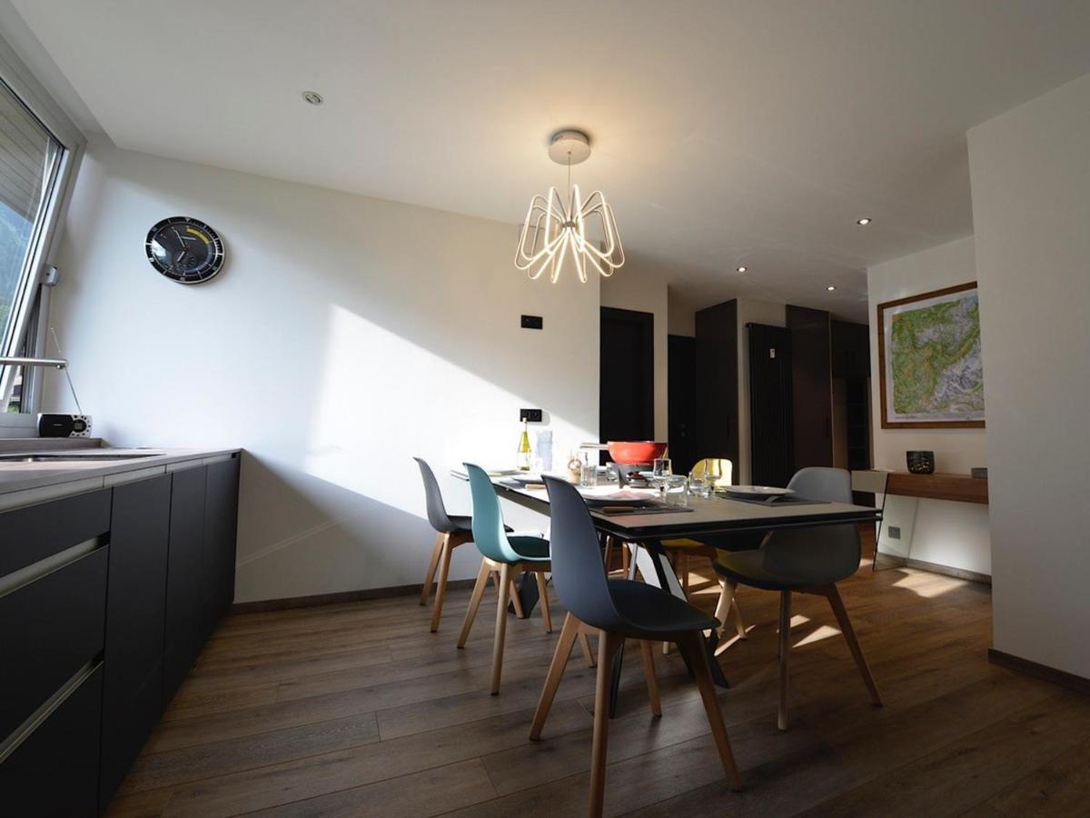 شقة T4 Renove Avec Vue Mont-Blanc, 4 Etoiles, Proche Centre, Parking - Fr-1-507-62 شامونكس المظهر الخارجي الصورة